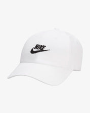 Nike Club Cappello Unstructured Futura Wash BIANCO