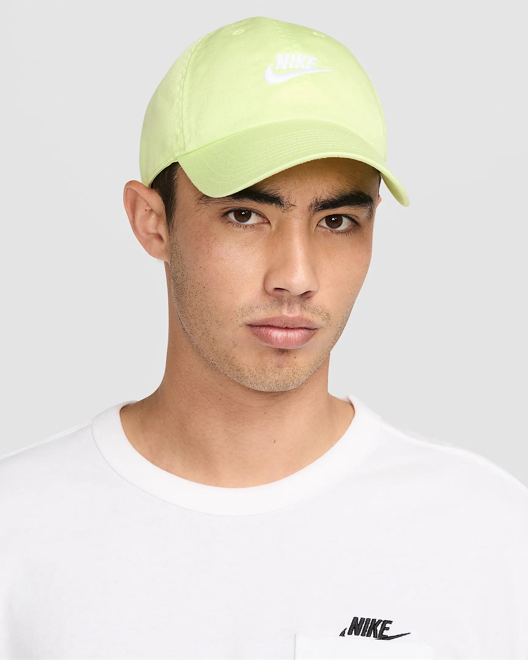 Nike Club Cappello Unstructured Futura Wash - Light Lemon