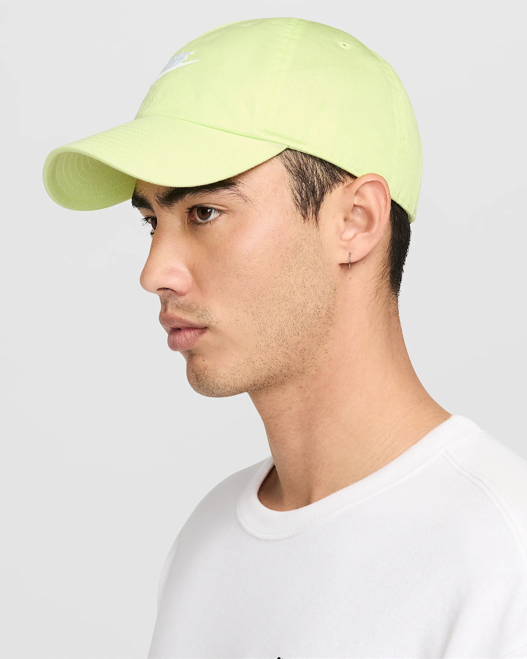 Nike Club Cappello Unstructured Futura Wash - Light Lemon