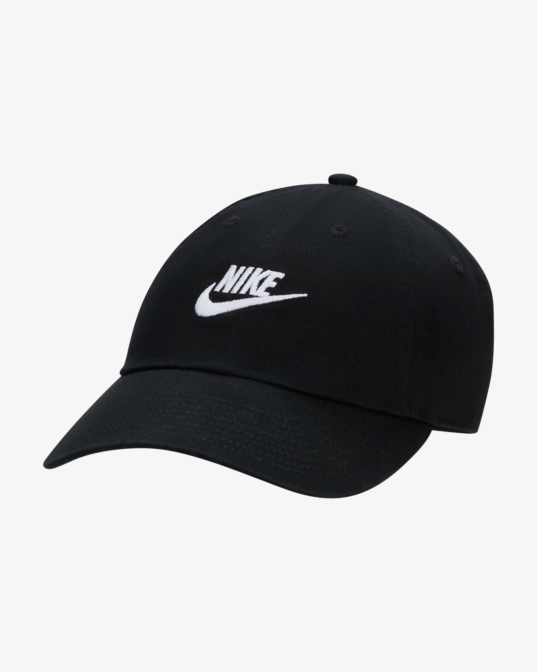 Nike Club Cappello Unstructured Futura Wash - Nero
