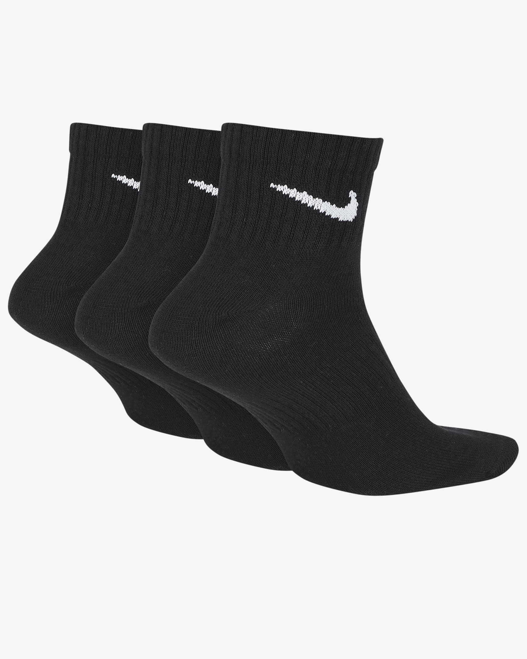 Nike Everyday Lightweight Calze da training alla caviglia (3 paia)