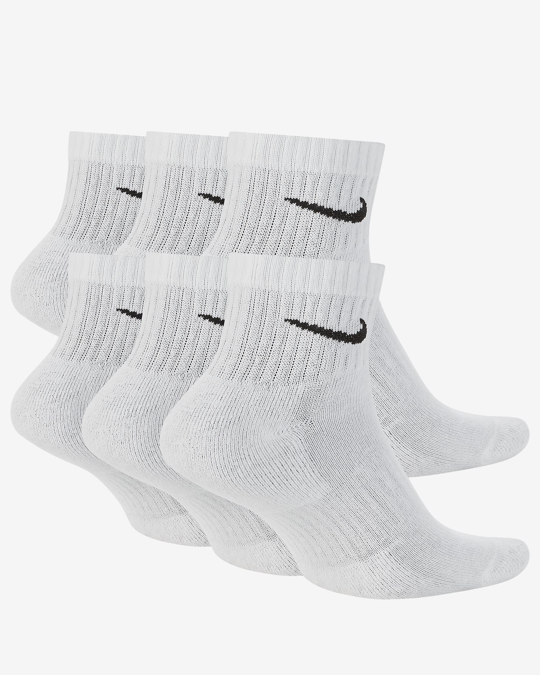 Nike Everyday Cushioned Calze da training alla caviglia (6 paia)
