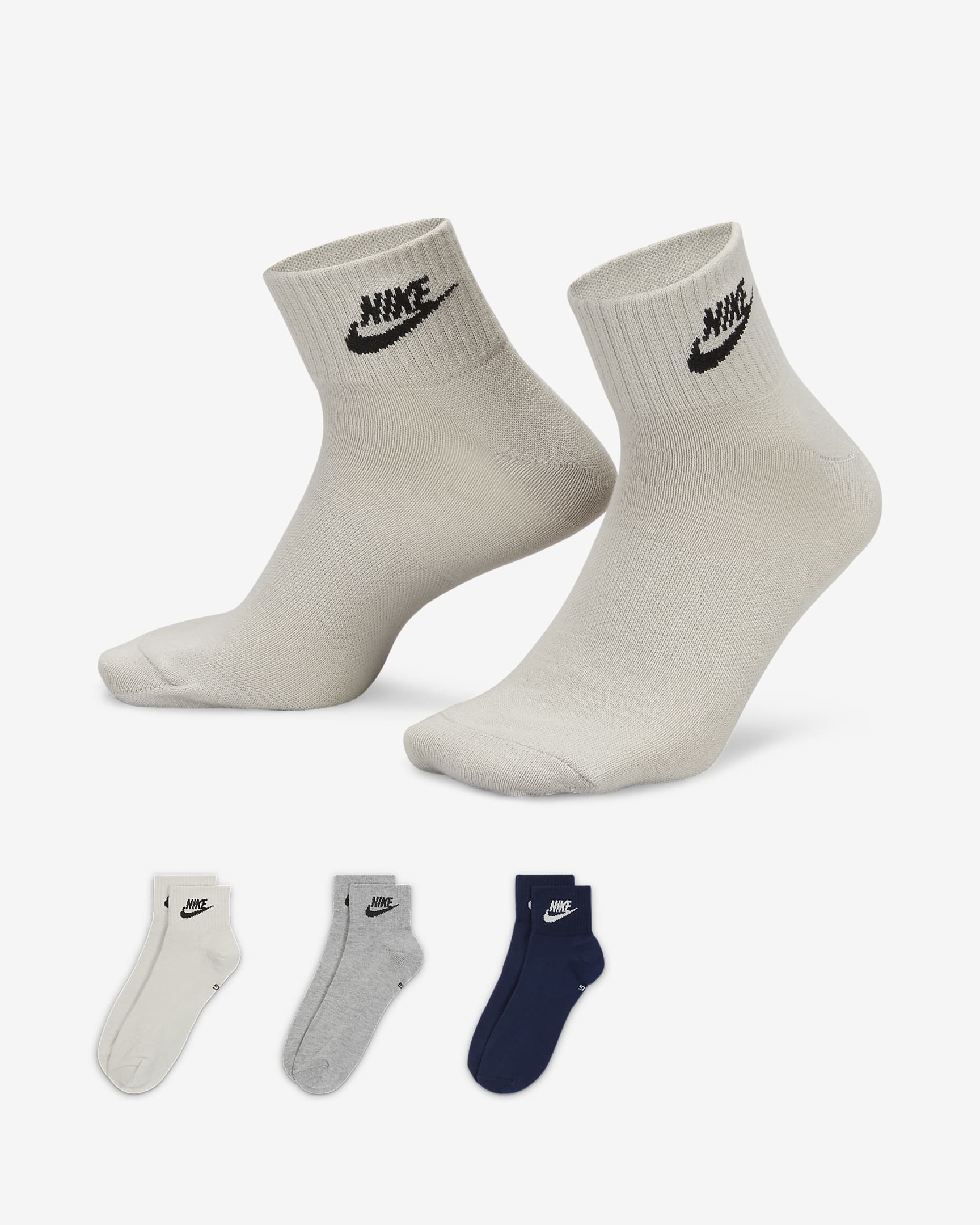 Nike Everyday Essential Calze alla caviglia (3 paia)