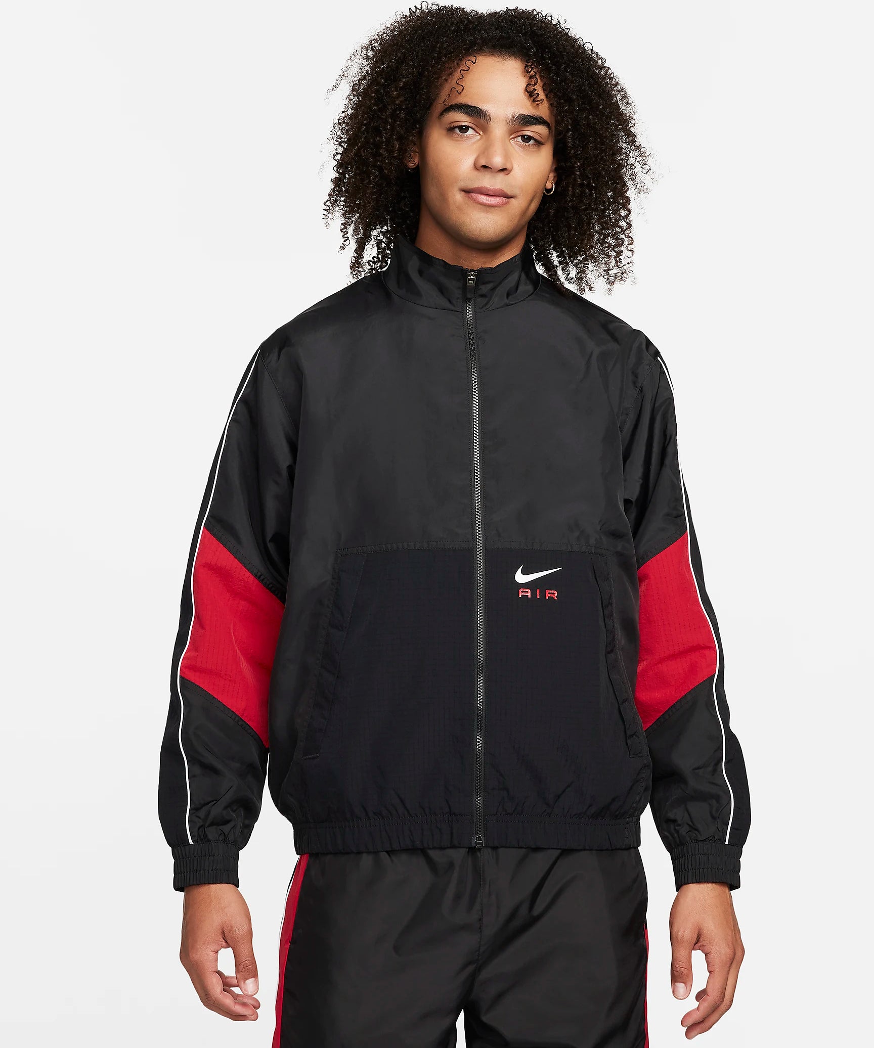 Nike cropped tracksuit best sale