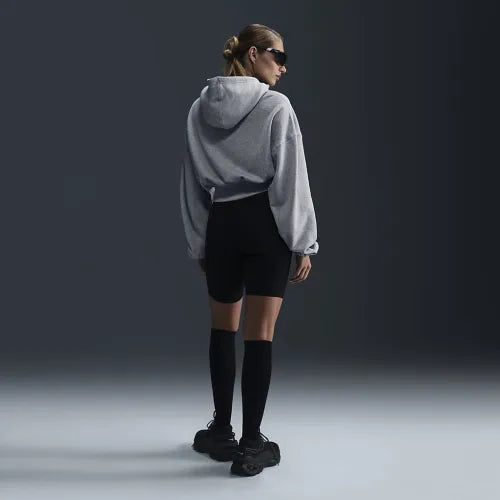 Nike Sportswear Oversized Cropped French Terry Pullover Hoodie