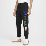 Nike Sportswear Club Men's Fleece Cuffed Trousers - NERO