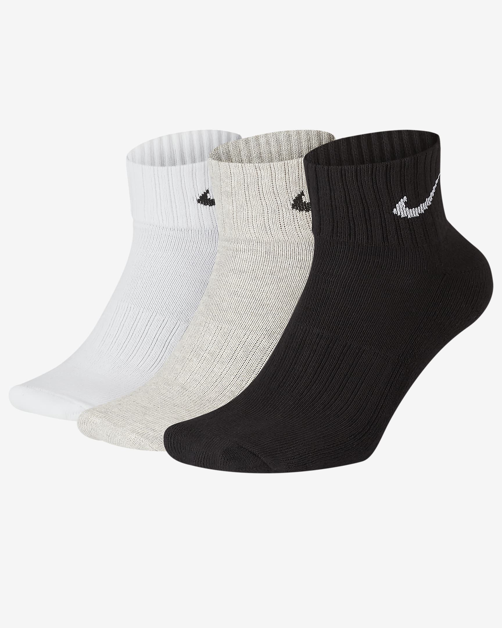 Nike Calze alla caviglia ammortizzate (3 paia)