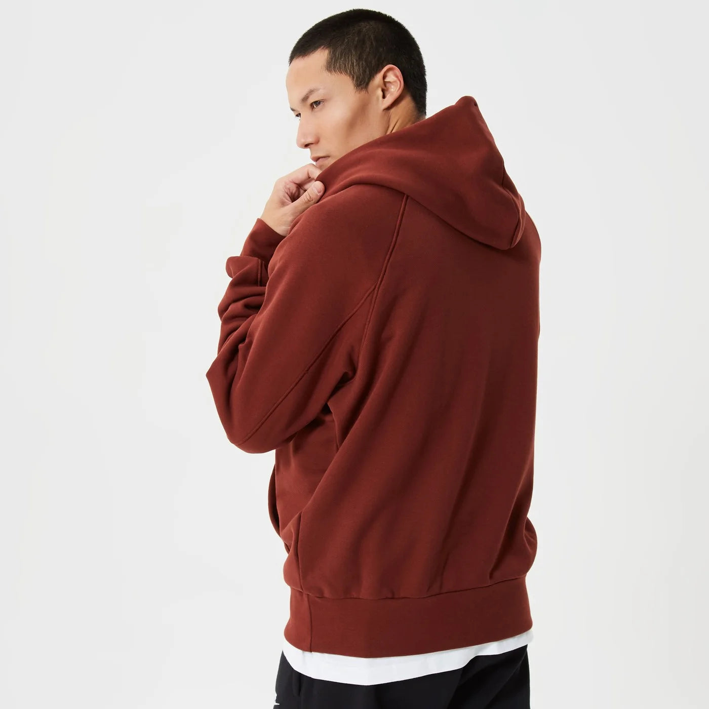 Nike Air Erkek Edge Hoodie - BURGUNDY