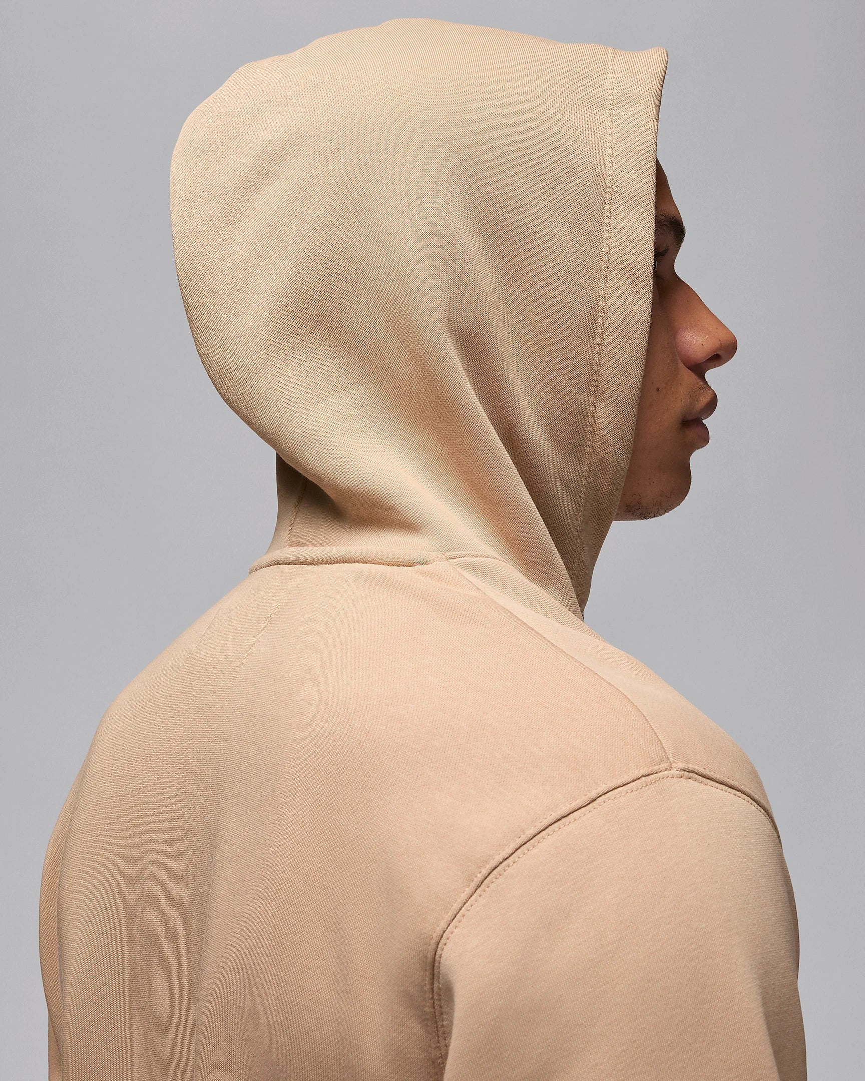 Jordan Flight MVP Felpa pullover in fleece con cappuccio – Uomo BEIGE