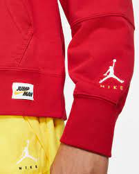 Sweat Jordan Jumpman Homme Rouge