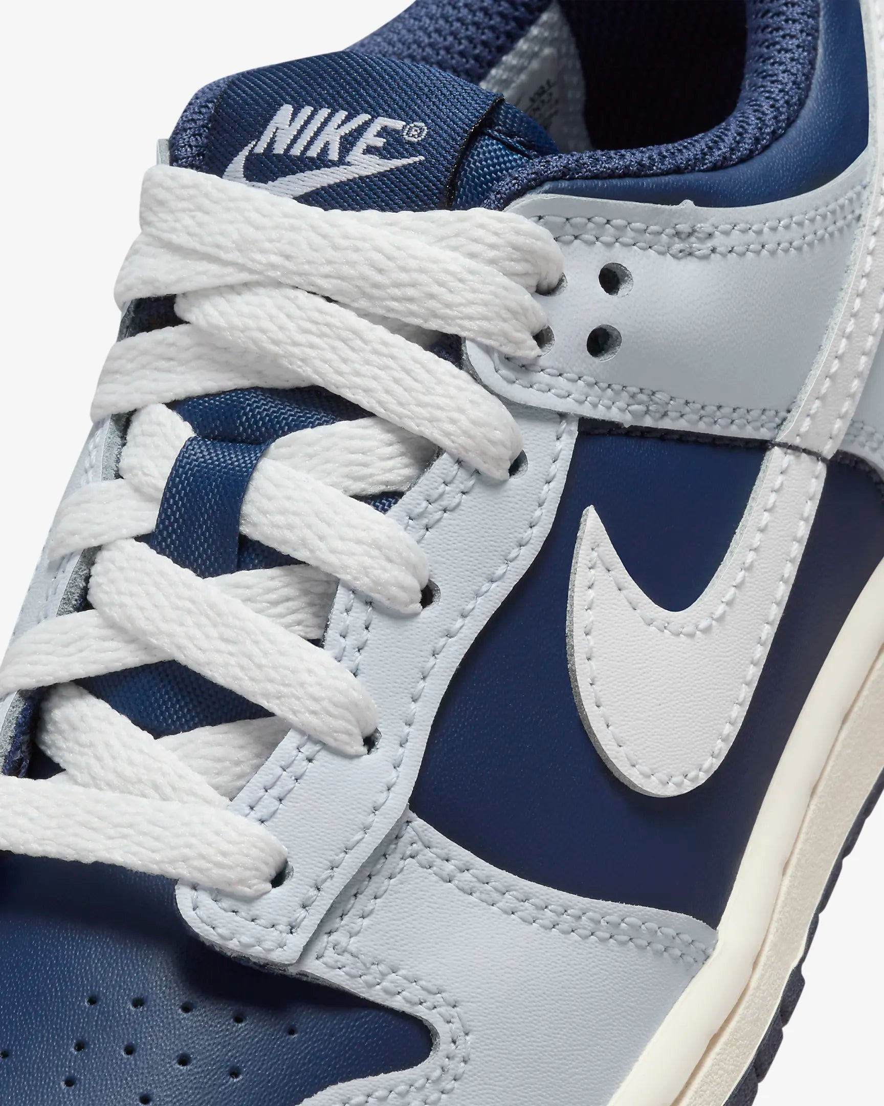 Nike Dunk Low Football Grey Midnight Navy (GS)