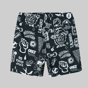 EASY FLASH SHORT OBEY - BLACK