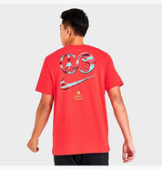 Nike Men Sportswear Heatwave T-Shirt ROSSO