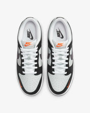 Nike Dunk Low Black Total Orange Mini Swoosh