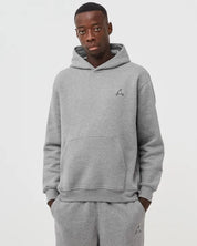 JORDANJORDAN FLEECE PULLOVER HOODIE - GRIGIO