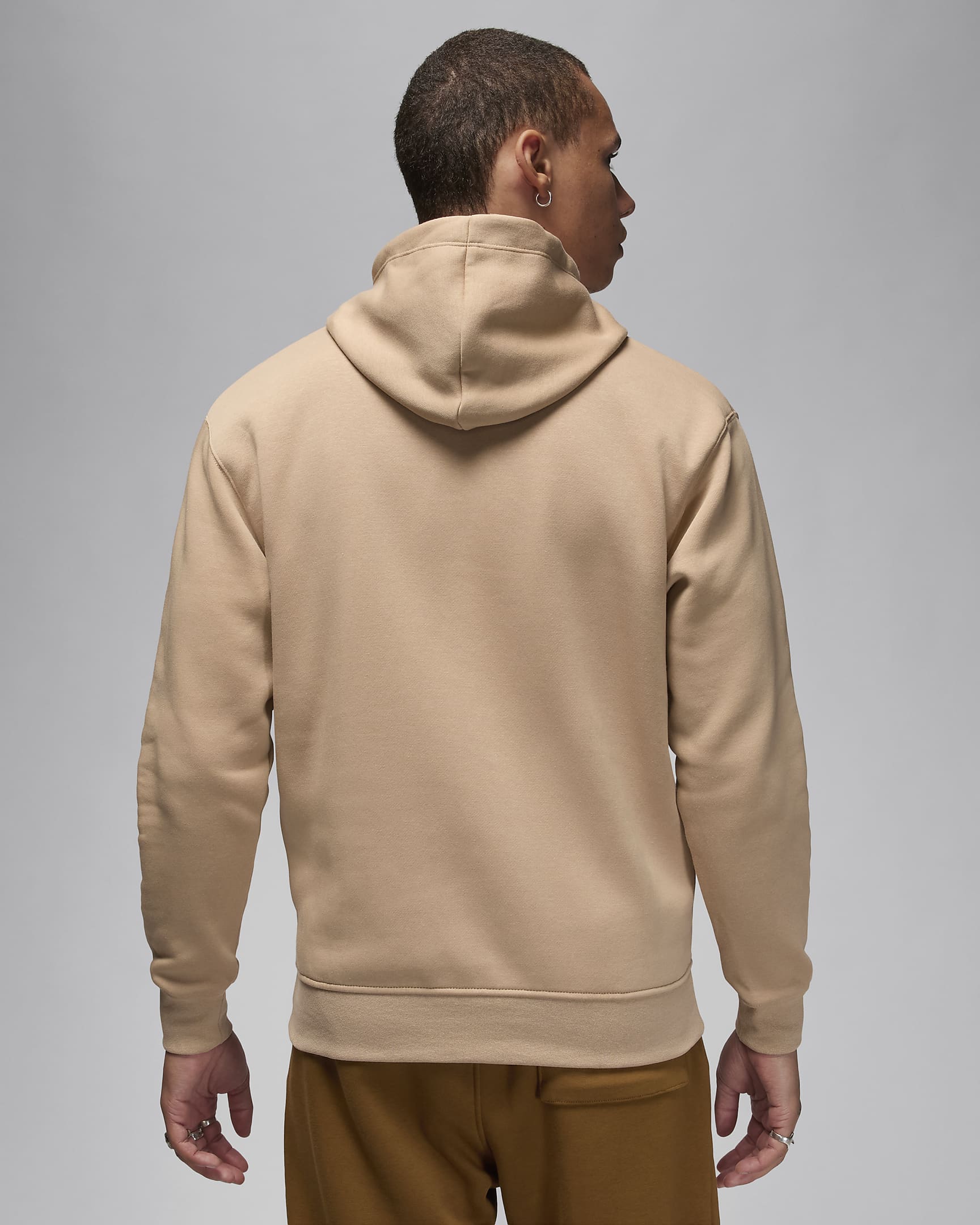 Jordan Flight MVP Felpa pullover in fleece con cappuccio – Uomo BEIGE