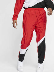 Nike Sportswear Men's Sweatpants with Rubber Red