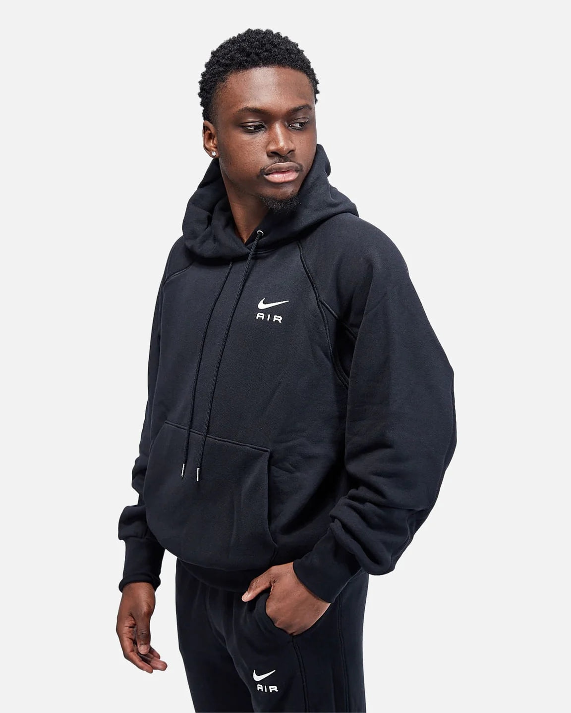 Nike Air Erkek Bordo Hoodie - BLACK