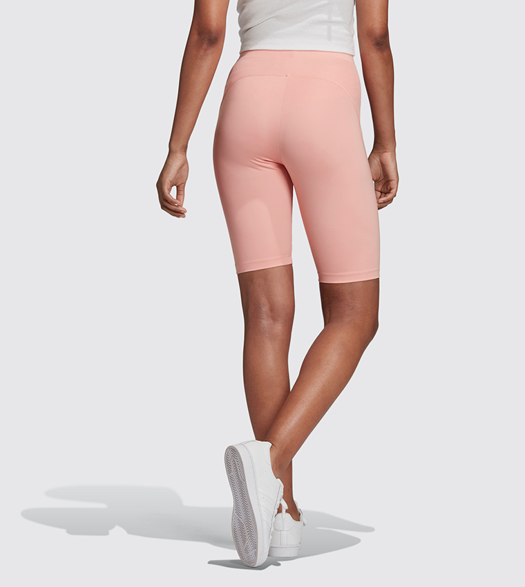 ADIDAS ORIGINALS Ryv Legging Shorts In Pink