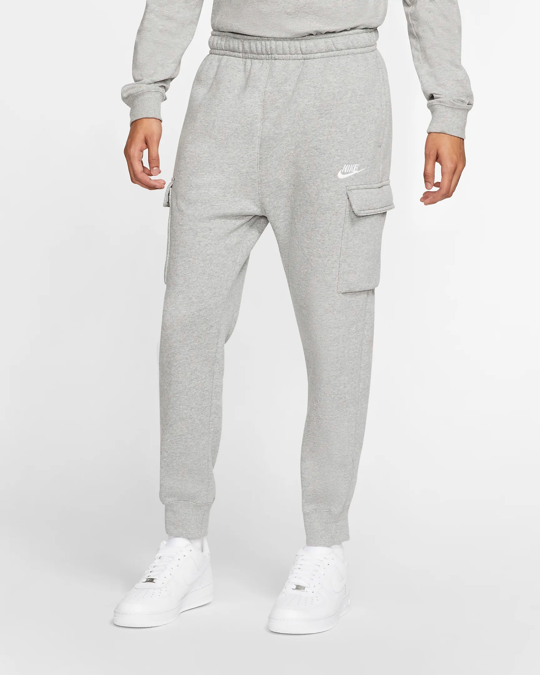 Nike Sportswear Club Fleece Pantaloni cargo felpato -  Grigio