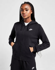 Nike Sportswear Club-  Felpa pullover con cappuccio – Nero felpata