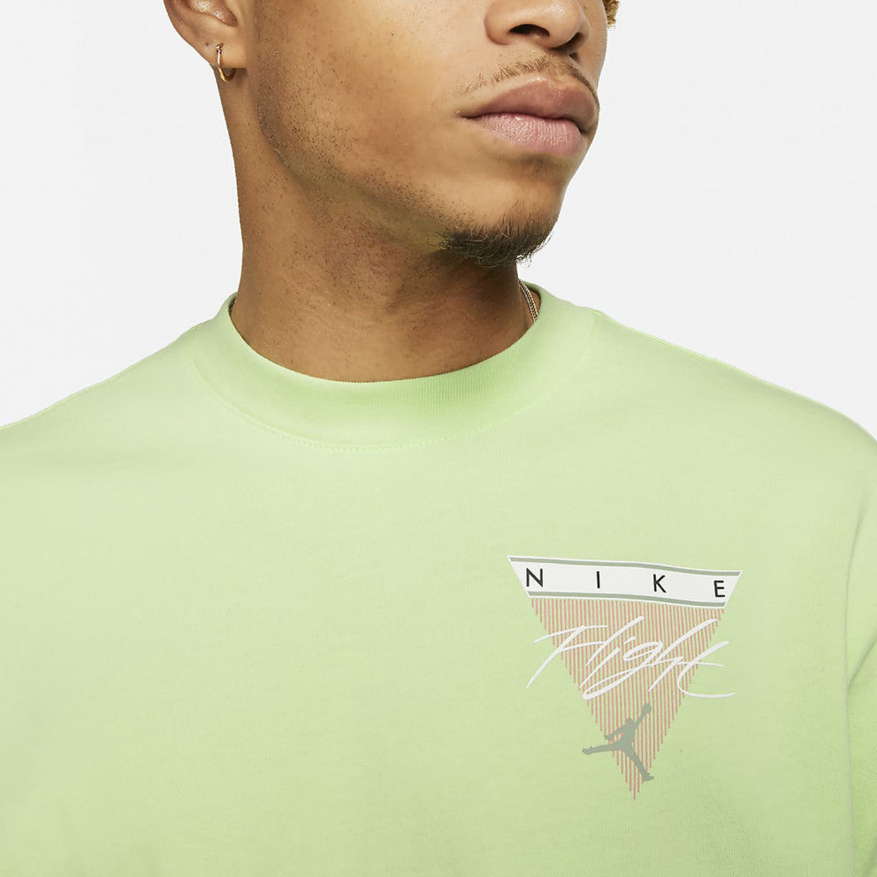 JORDAN FLIGHT ESSENTIALS GREEN MEN'S T-SHIRT
