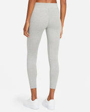 Nike Sportswear Essential Leggings a 7/8 a vita media - GRIGIO