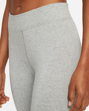 Nike Sportswear Essential Leggings a 7/8 a vita media - GRIGIO