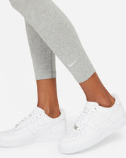 Nike Sportswear Essential Leggings a 7/8 a vita media - GRIGIO