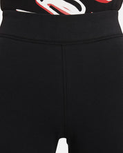 Nike Sportswear Essential Leggings a vita alta con logo – NERO