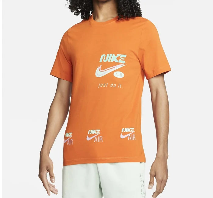 M NSW TEE MULTIBRAND SWOOSH - ORANGE