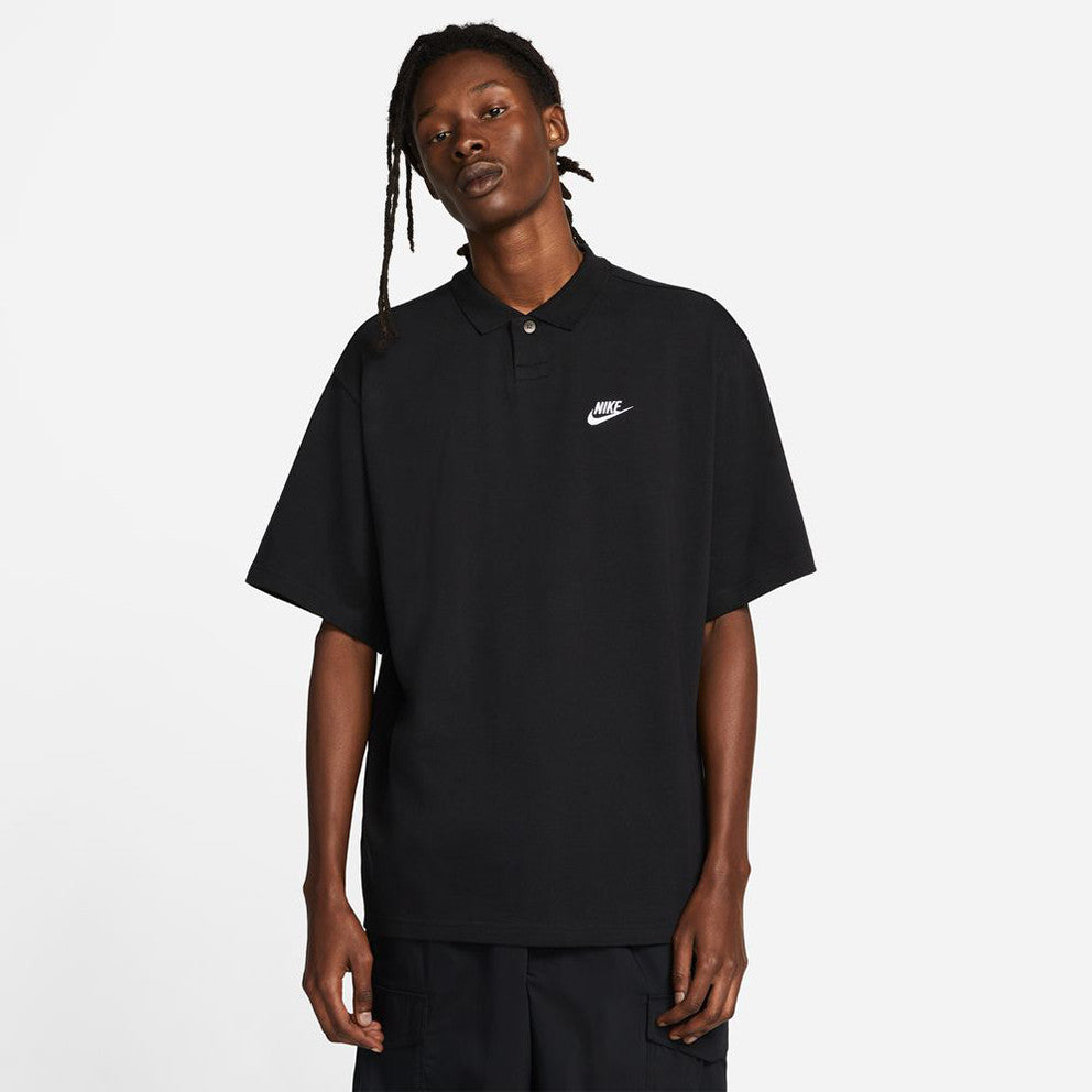 Nike Club Men's Polo T-shirt Black