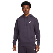 Nike Men's Sportswear Club Fleece Pullover Hoodie (Cave Purple)