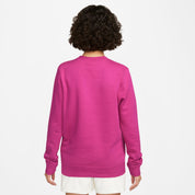 Nike Sportswear Club Fleece Felpa a girocollo – Donna ROSA