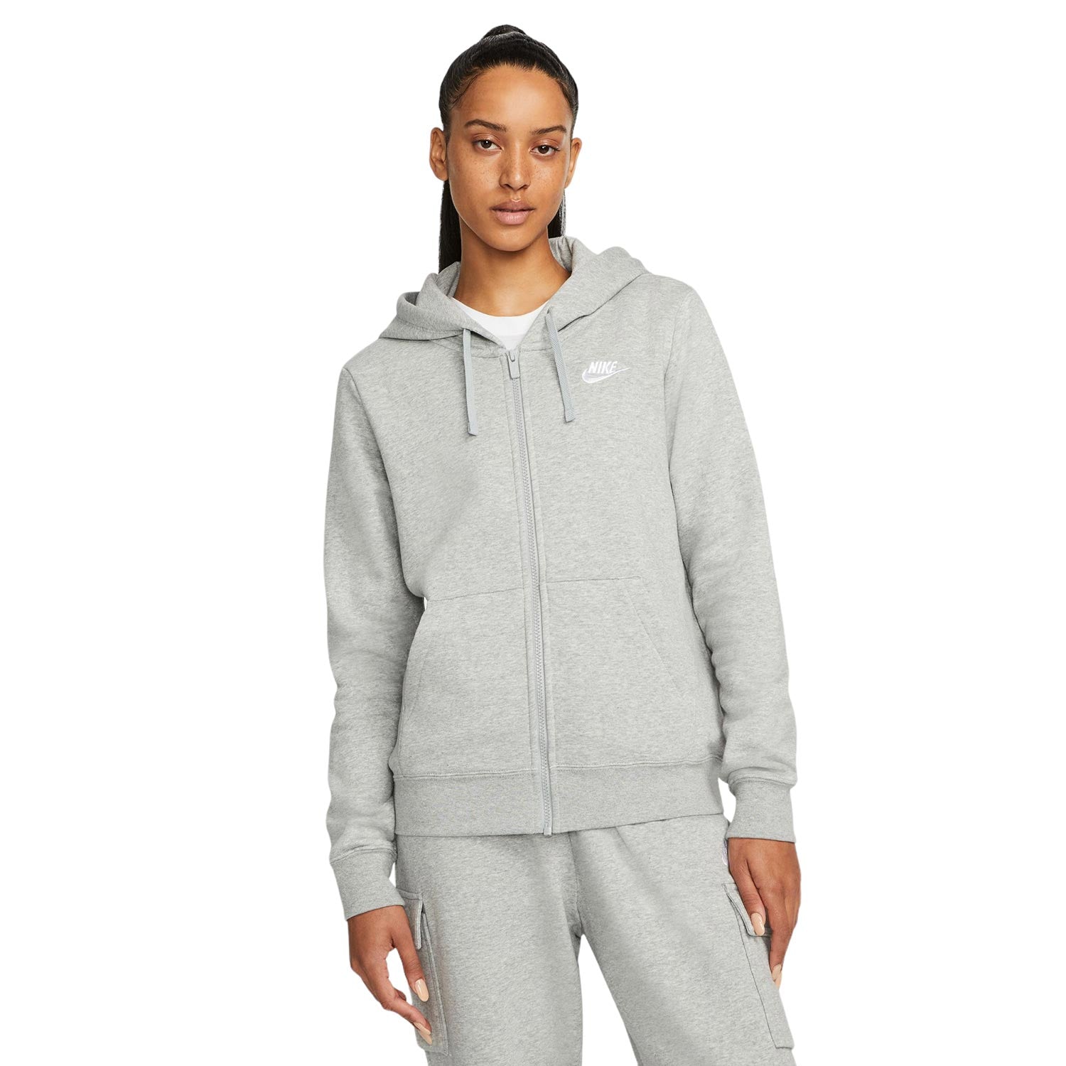 Nike Sportswear Club - Sweat à capuche - Molleton gris