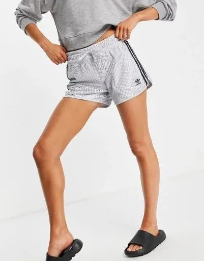 ADIDAS MESH SHORTS IN GREY