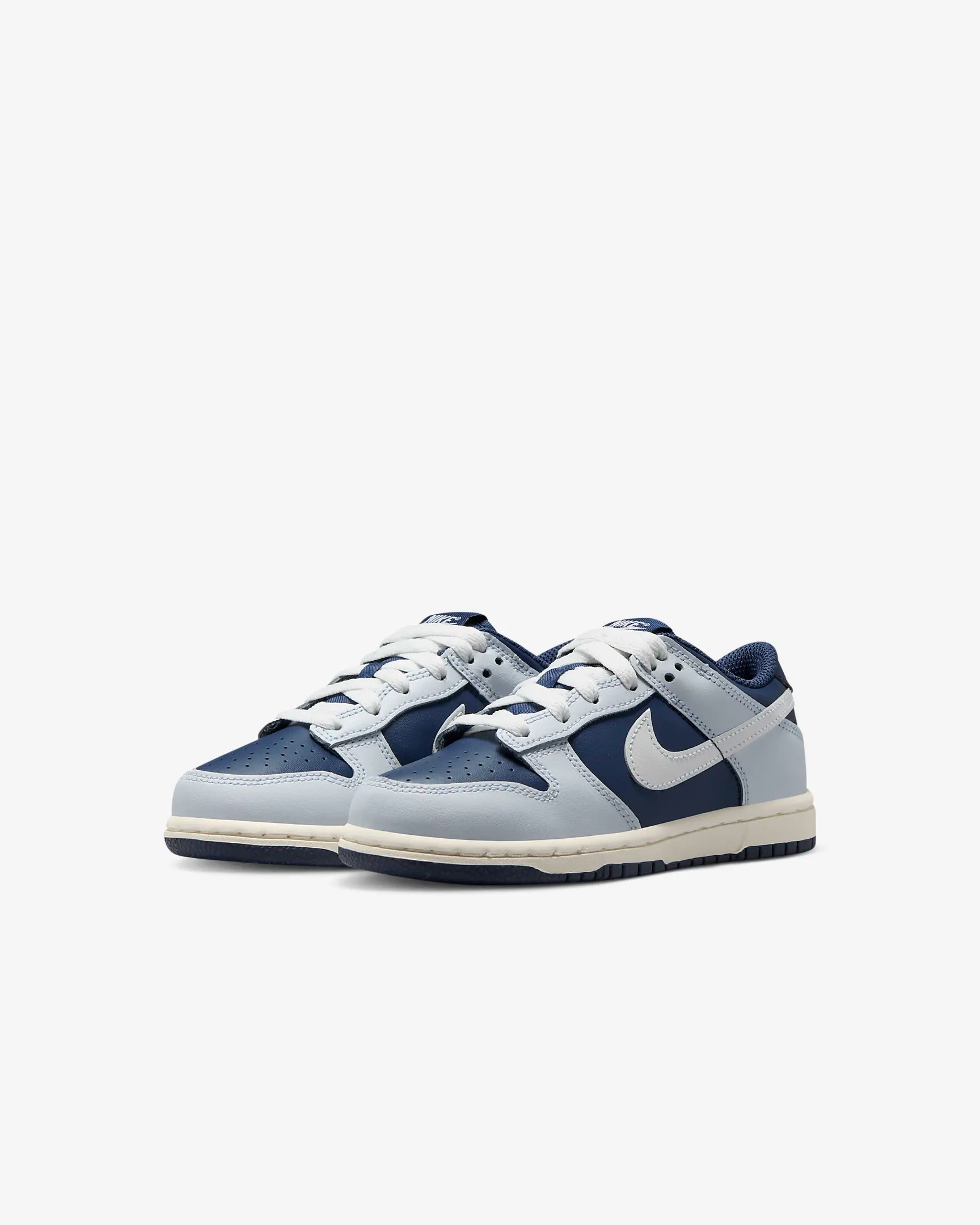 Nike Dunk Low Football Grey Midnight Navy (GS)