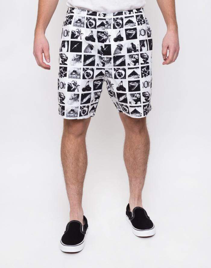 OBEY EASY CHAOS SHORT ZINE WHITE