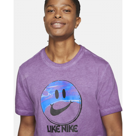 NIKE NSW SPBRK TEE 'LIKE NIKE DYE' - VIOLET