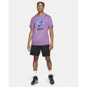 NIKE NSW SPBRK TEE 'LIKE NIKE DYE' - VIOLET