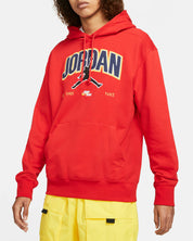 Jordan Jumpman Men's Fleece Hoodie Rosso