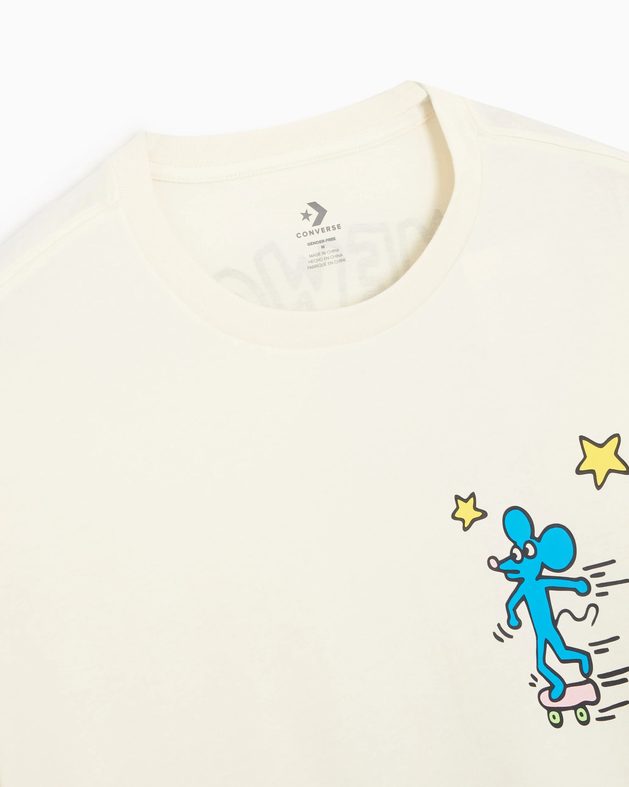 Converse Mouse T-Shirt x Keith Haring